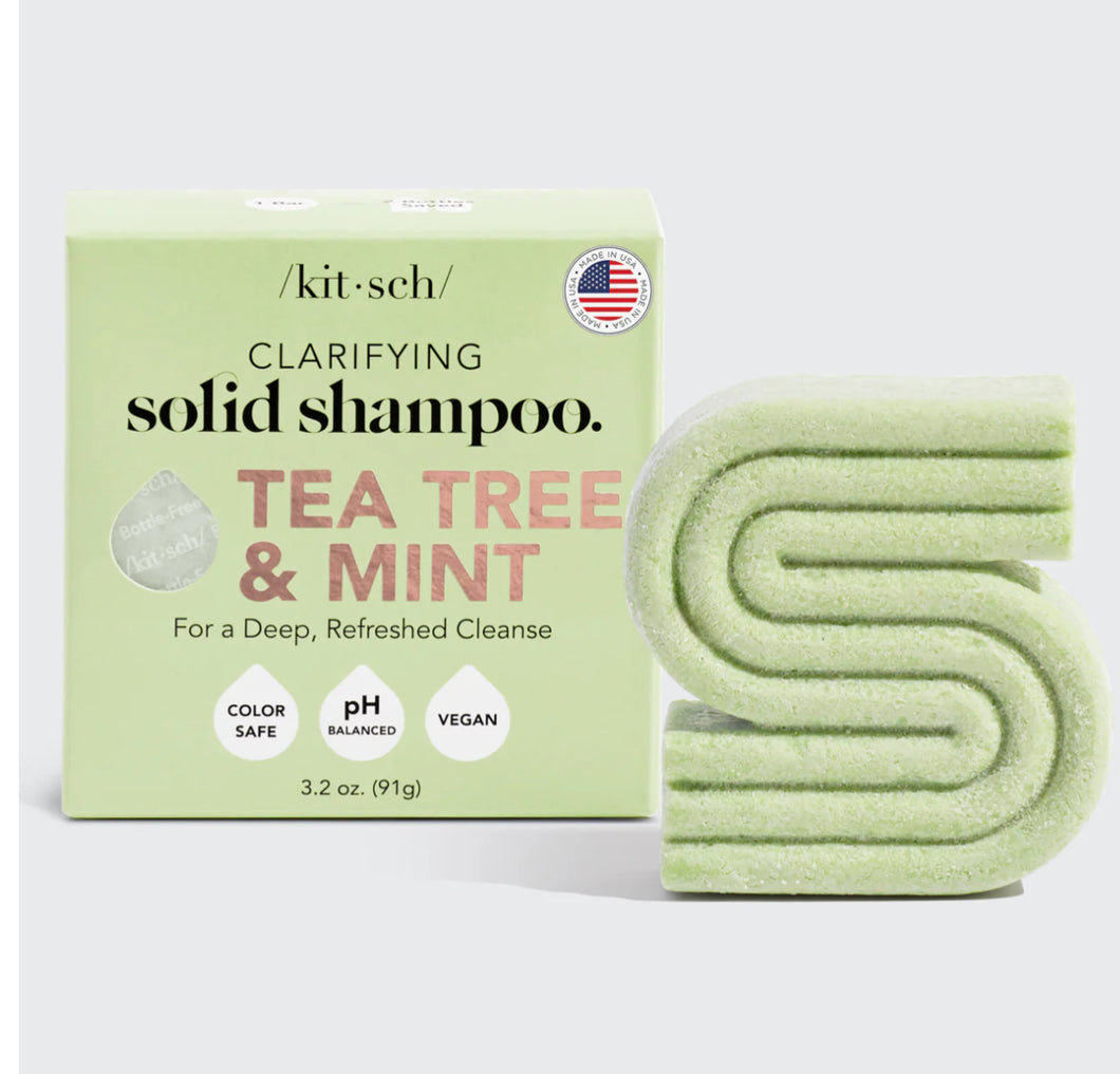 KITSCH TEA TREE & MINT CLARIFYING SHAMPOO BAR