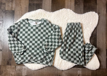 Load image into Gallery viewer, GREEN CHECKERED BOYS PJ SET
