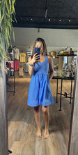 Load image into Gallery viewer, KYLIE COMBINED KNIT &amp; WOVEN DRESS
