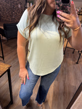 Load image into Gallery viewer, MINT RIBBED TOP

