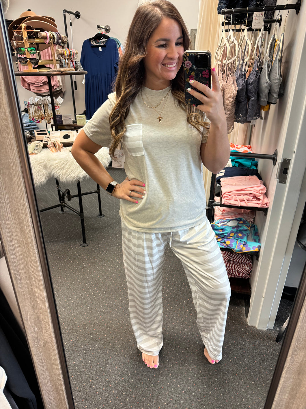 GREY LOUNGE SET