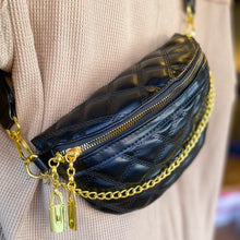 Load image into Gallery viewer, QUILTED BUM BAG PURSE
