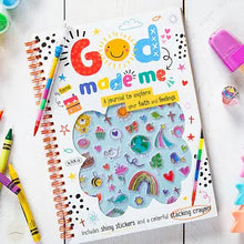 Load image into Gallery viewer, GOD MADE ME KIDS ACTIVITY BOOK
