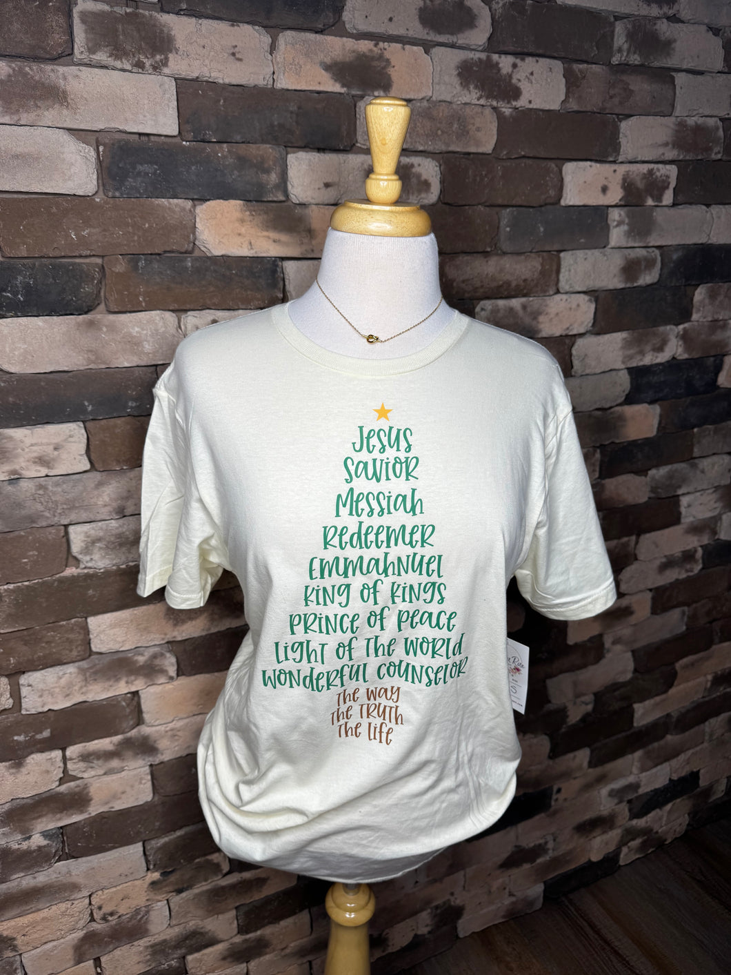 JESUS SAVIOR XMAS TEE