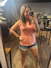 Load image into Gallery viewer, CORAL LACE TOP
