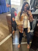 Load image into Gallery viewer, FALL PATCHWORK SHACKET
