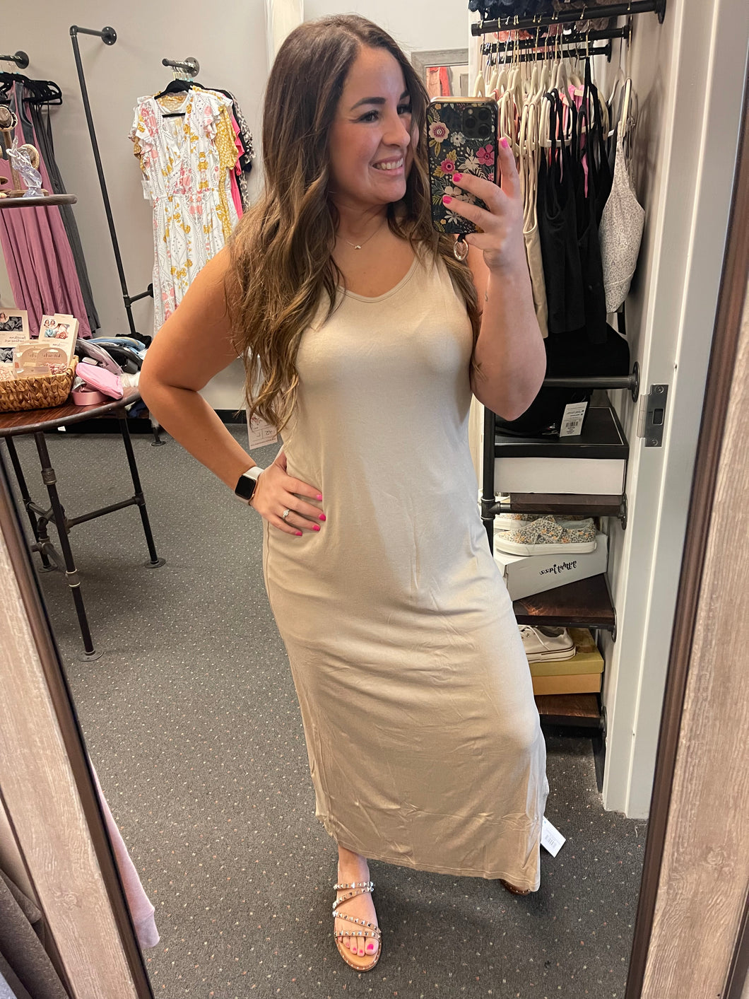 JESS LEA SAND MAXI DRESS