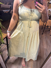 Load image into Gallery viewer, SAGE MIDI DRESS
