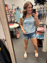 Load image into Gallery viewer, JUDY BLUE BROOKE DAD SHORTS
