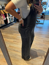 Load image into Gallery viewer, MONO B MINERAL-WASHED LOUNGE JUMPSUIT
