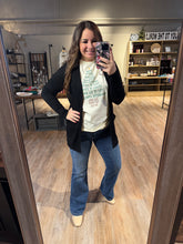 Load image into Gallery viewer, BLACK CARDIGAN
