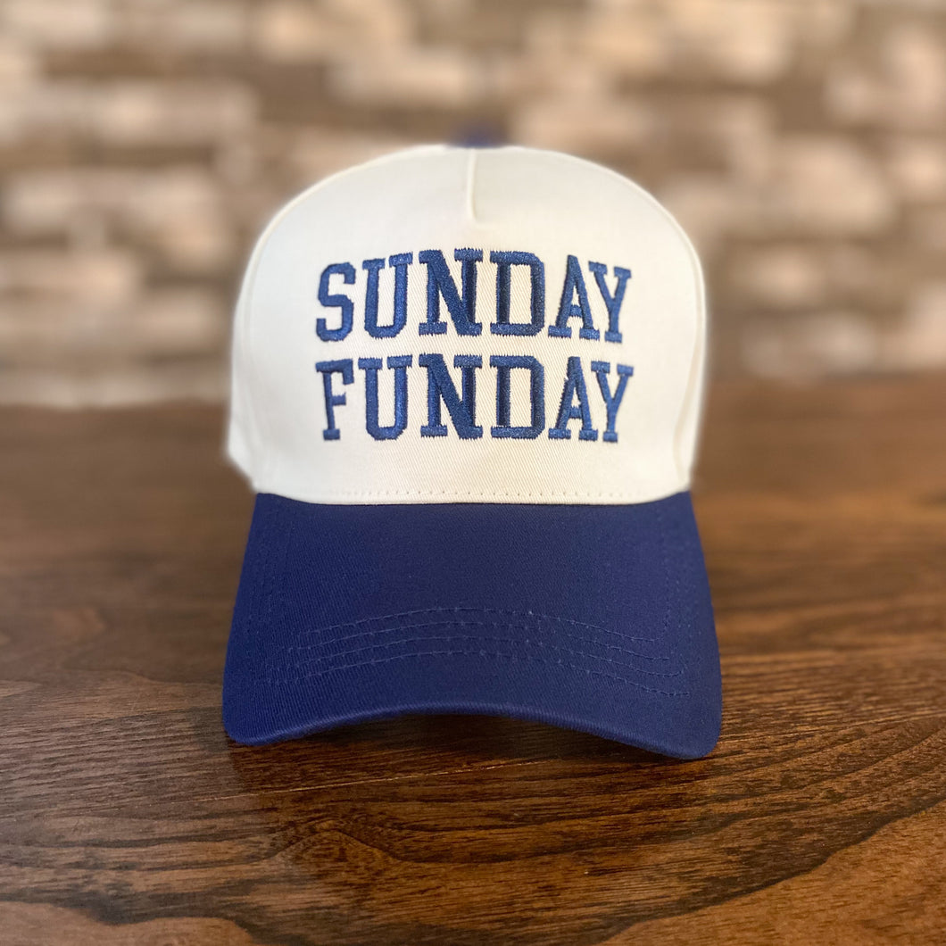 SUNDAY FUNDAY TRUCKER HAT
