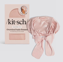 Load image into Gallery viewer, KITSCH OVERSIZED SATIN BONNET
