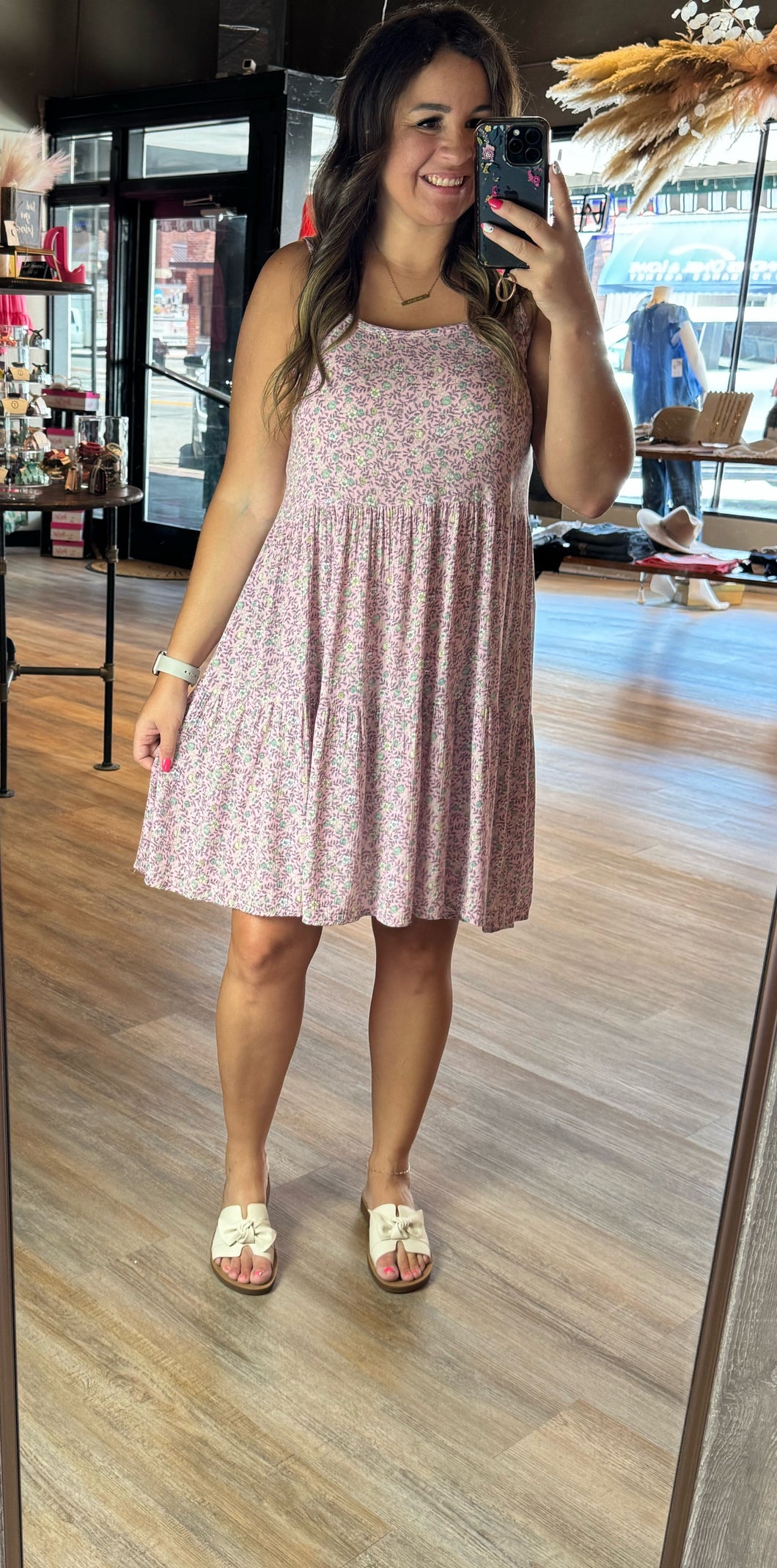 ARABELLA FLORAL MINI DRESS