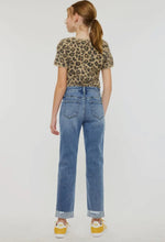 Load image into Gallery viewer, TWEEN KANCAN HIGH RISE SLIM STRAIGHT JEANS
