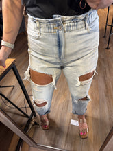 Load image into Gallery viewer, KANCAN BECCA PAPERBAG MOM JEANS
