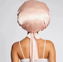 Load image into Gallery viewer, KITSCH OVERSIZED SATIN BONNET
