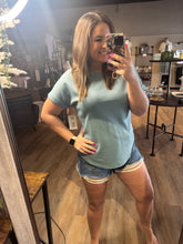 Load image into Gallery viewer, SEA GRASS WAFFLE TOP
