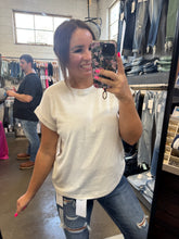 Load image into Gallery viewer, SAND BEIGE SLUB TOP
