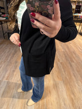 Load image into Gallery viewer, BLACK CARDIGAN
