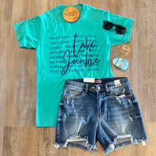 Load image into Gallery viewer, LAKE JUNKIE GRAPHIC TEE
