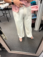 Load image into Gallery viewer, IVORY PLEATED DRESS PANTS

