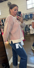Load image into Gallery viewer, RUST TWO TONE SWEATER

