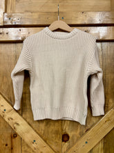 Load image into Gallery viewer, CREAM KNIT SWEATER
