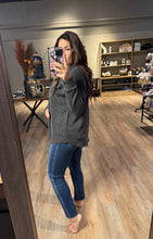 Load image into Gallery viewer, CHARCOAL CORDED SHACKET
