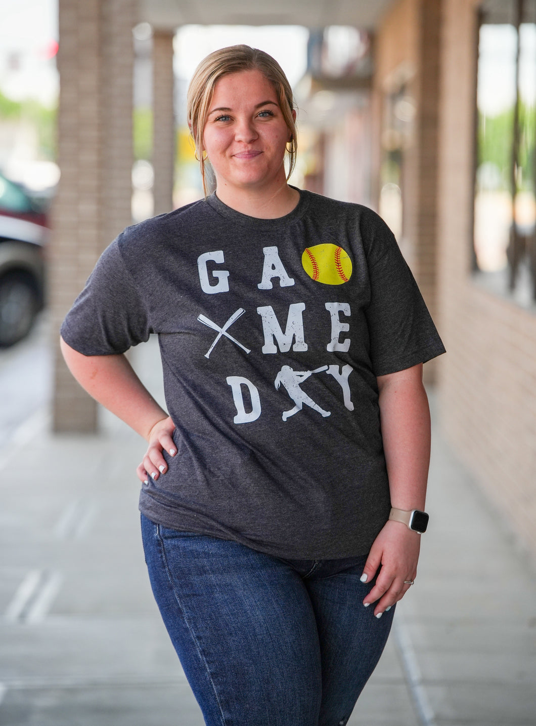 SOFTBALL GAME DAY GRAPHIC TEE