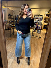 Load image into Gallery viewer, VERVET KATE HIGH RISE BARREL JEAN
