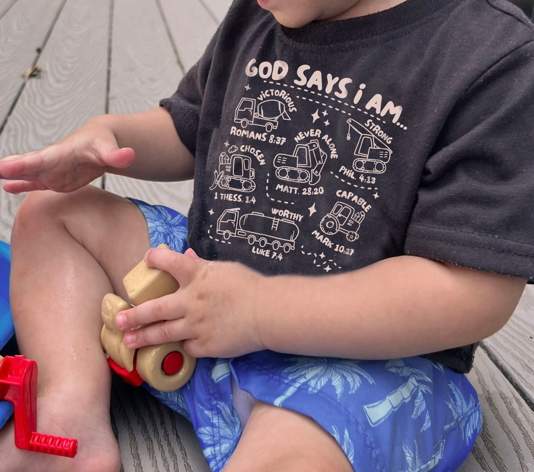 KIDS GOD SAYS I AM SHIRT