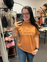Load image into Gallery viewer, HELLO PUMPKIN GRAPHIC TEE
