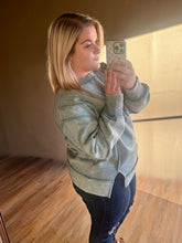 Load image into Gallery viewer, OVERSIZED ASH BLUE PULLOVER
