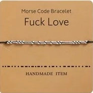 Load image into Gallery viewer, MORSE CODE BRACELET
