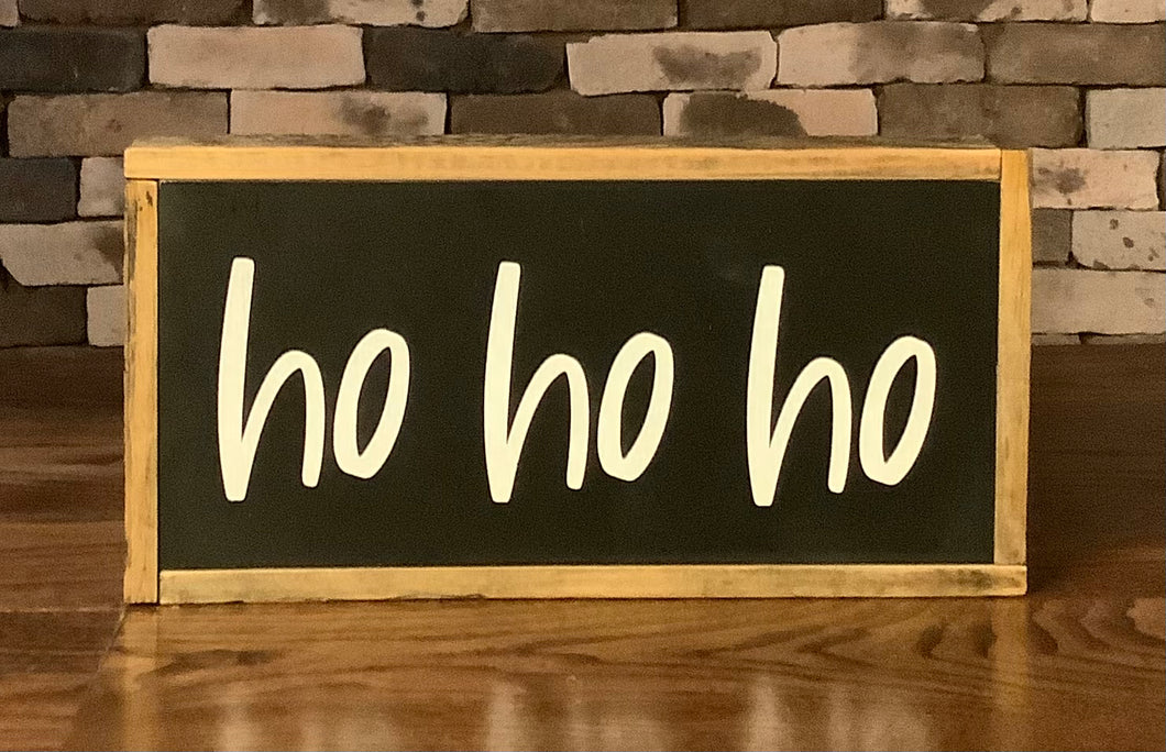 HO HO HO SIGN