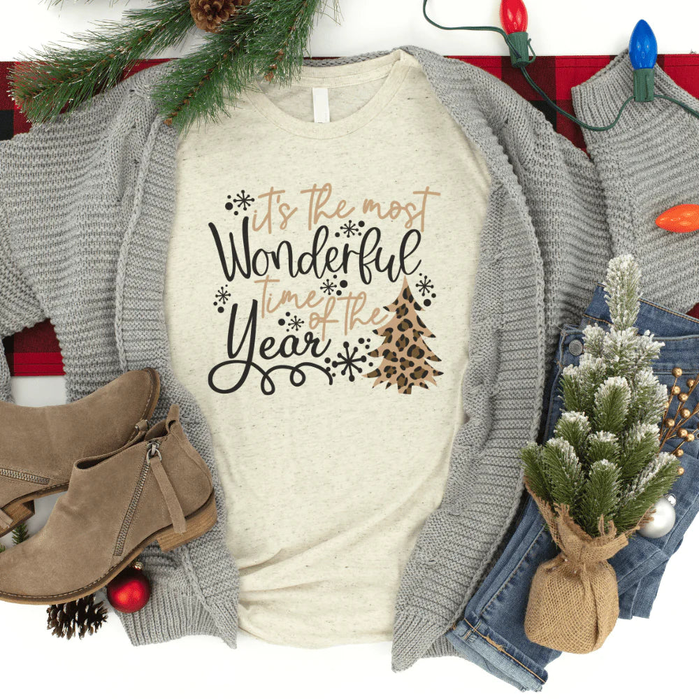 IT'S THE MOST WONDERFUL TIME GRAPHIC TEE