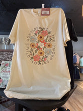 Load image into Gallery viewer, CONSIDER THE WILDFLOWERS GRAPHIC T
