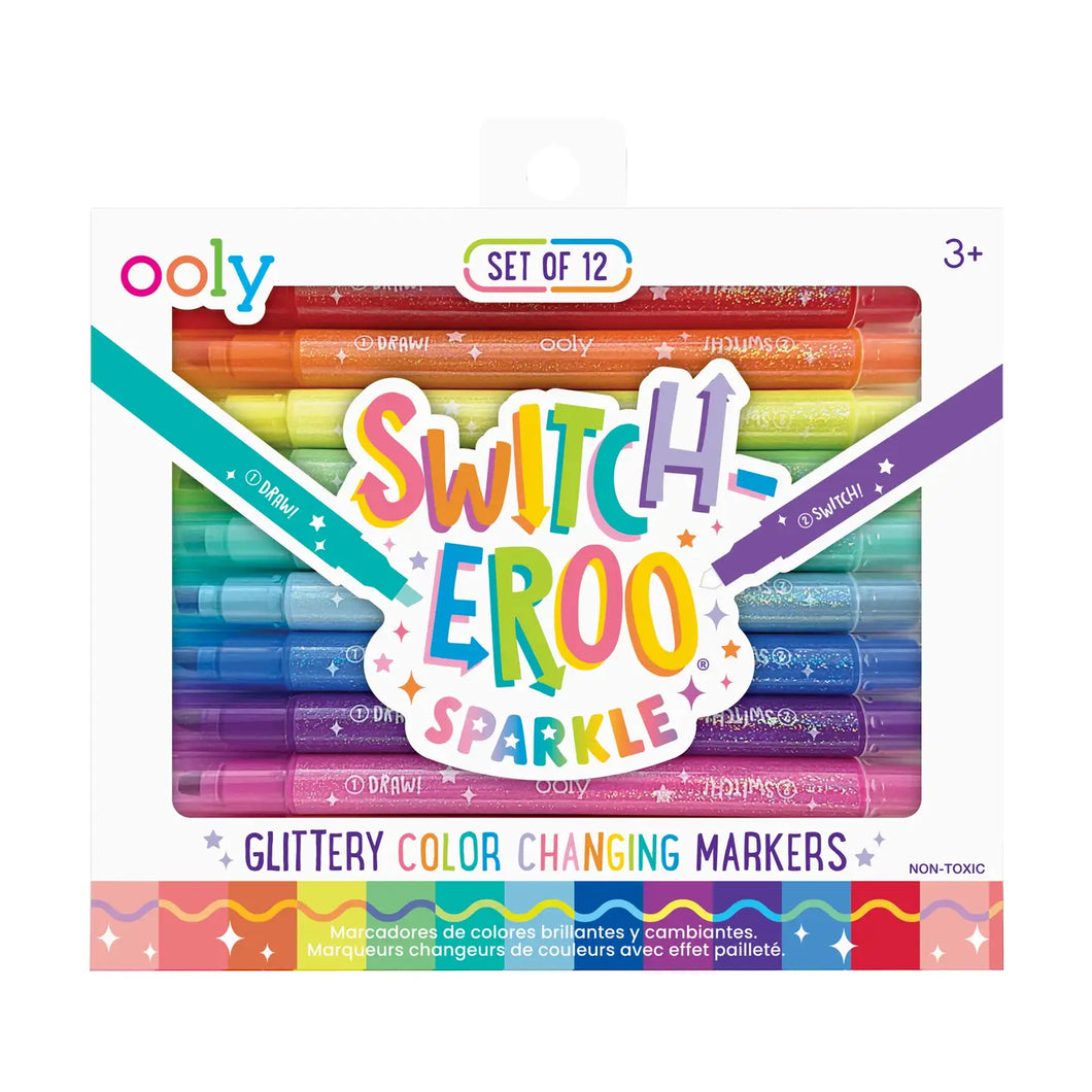 GLITTER COLOR CHANGING MARKERS