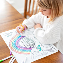 Load image into Gallery viewer, FAITH DRY ERASE COLORING MAT
