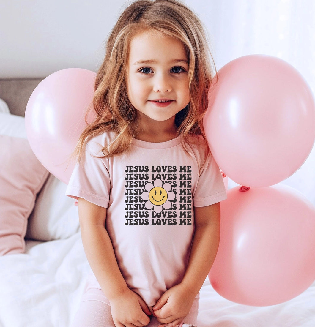 KIDS JESUS LOVES ME TEE