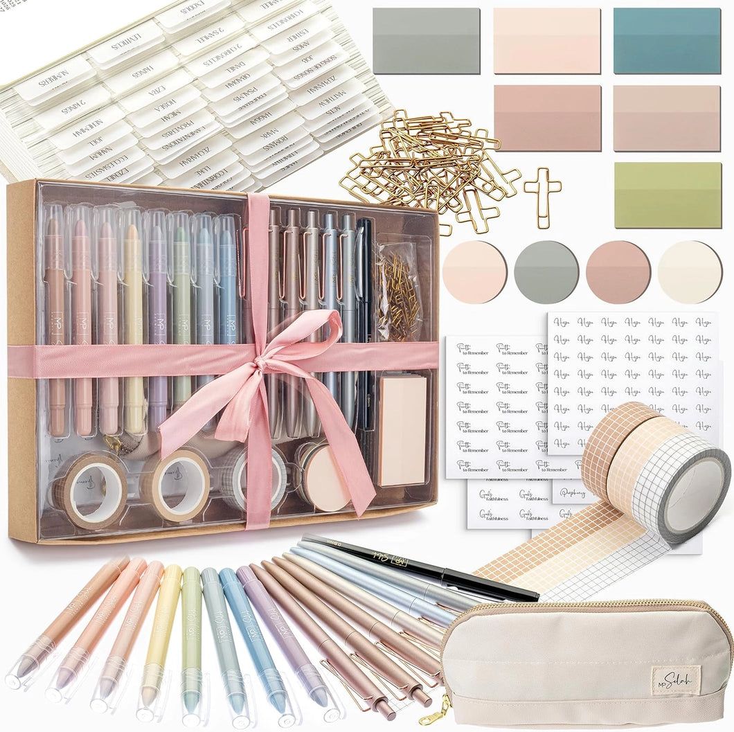 PASTEL BIBLE JOURNALING KIT