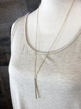 Load image into Gallery viewer, SKINNY BAR NECKLACE
