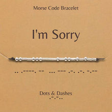 Load image into Gallery viewer, MORSE CODE BRACELET
