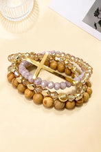 Load image into Gallery viewer, CROSS BEADED BRACELET SET
