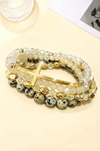Load image into Gallery viewer, CROSS BEADED BRACELET SET
