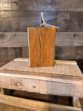 Load image into Gallery viewer, SMALL WOODEN PUMPKINS WITH IRON HANDLE
