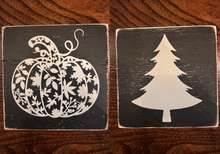 Load image into Gallery viewer, DOUBLE SIDED FALL/CHRISTMAS SIGN
