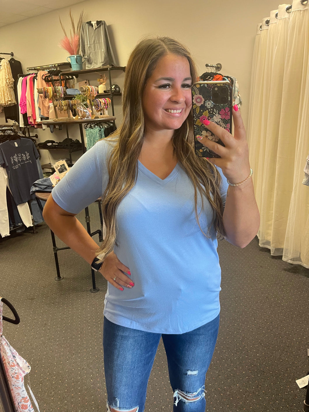 SUMMER FITTED BASIC TEE