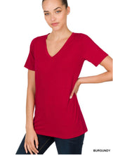 Load image into Gallery viewer, FITTED BASIC TEE
